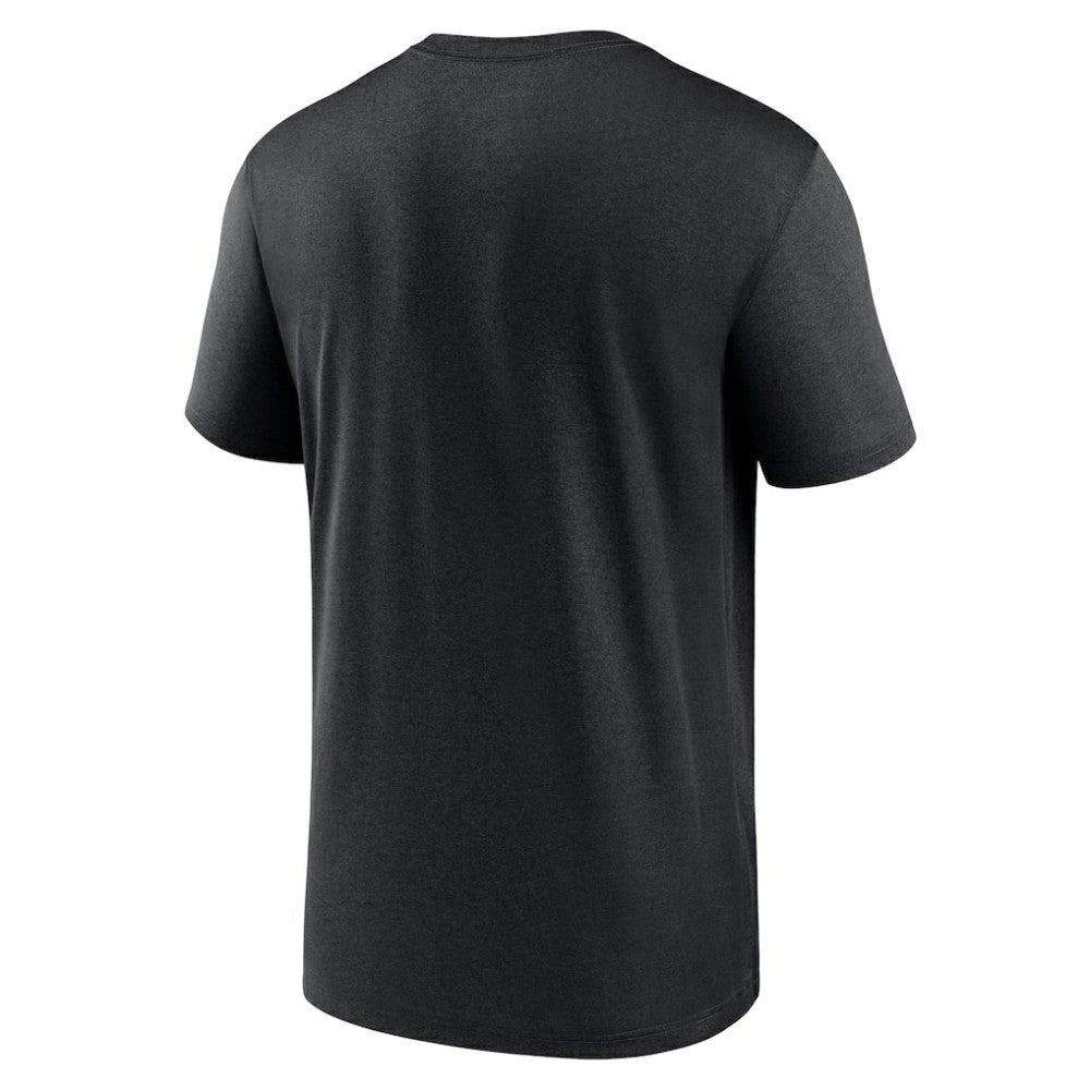 Pittsburgh Pirates Authentic Collection Early Work Tri-Blend Performance T-Shirt - Black | Nike