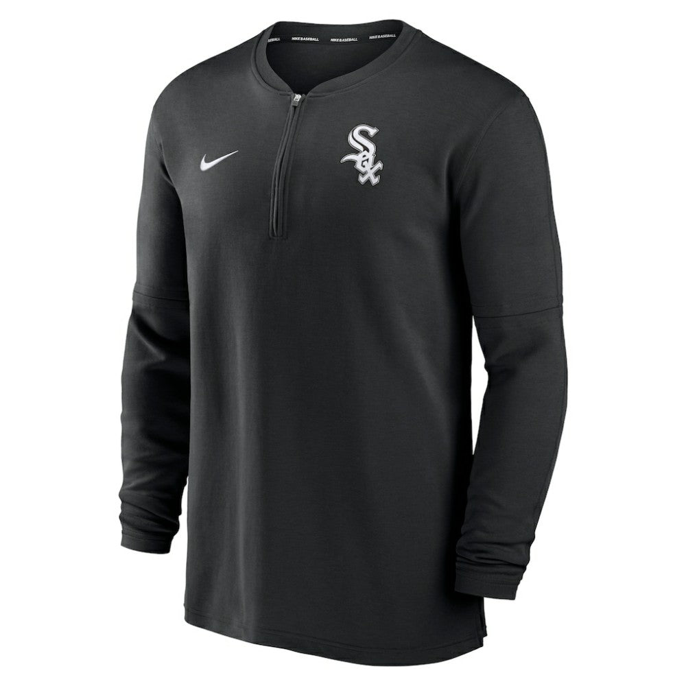 Chicago White Sox Authentic Collection Game Time Performance Quarter-Zip Top - Black | Nike