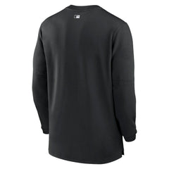 Chicago White Sox Authentic Collection Game Time Performance Quarter-Zip Top - Black | Nike