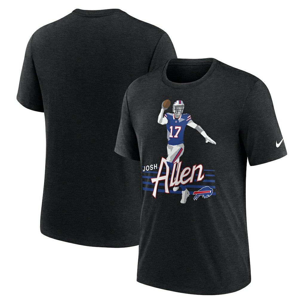 NFL Buffalo Bills Josh Allen  Player Graphic T-Shirt