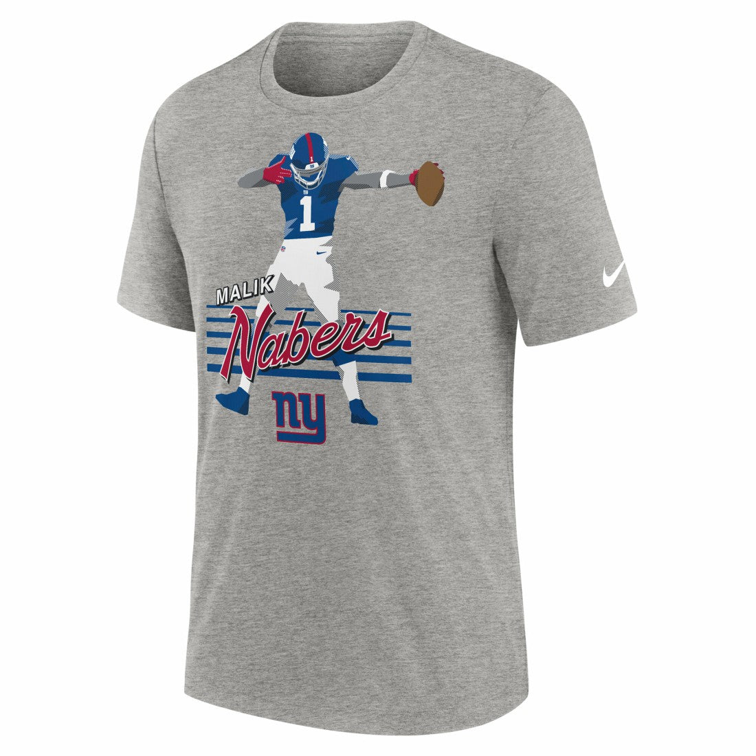 NFL New York Giants Malik Nabers  Player Graphic T-Shirt