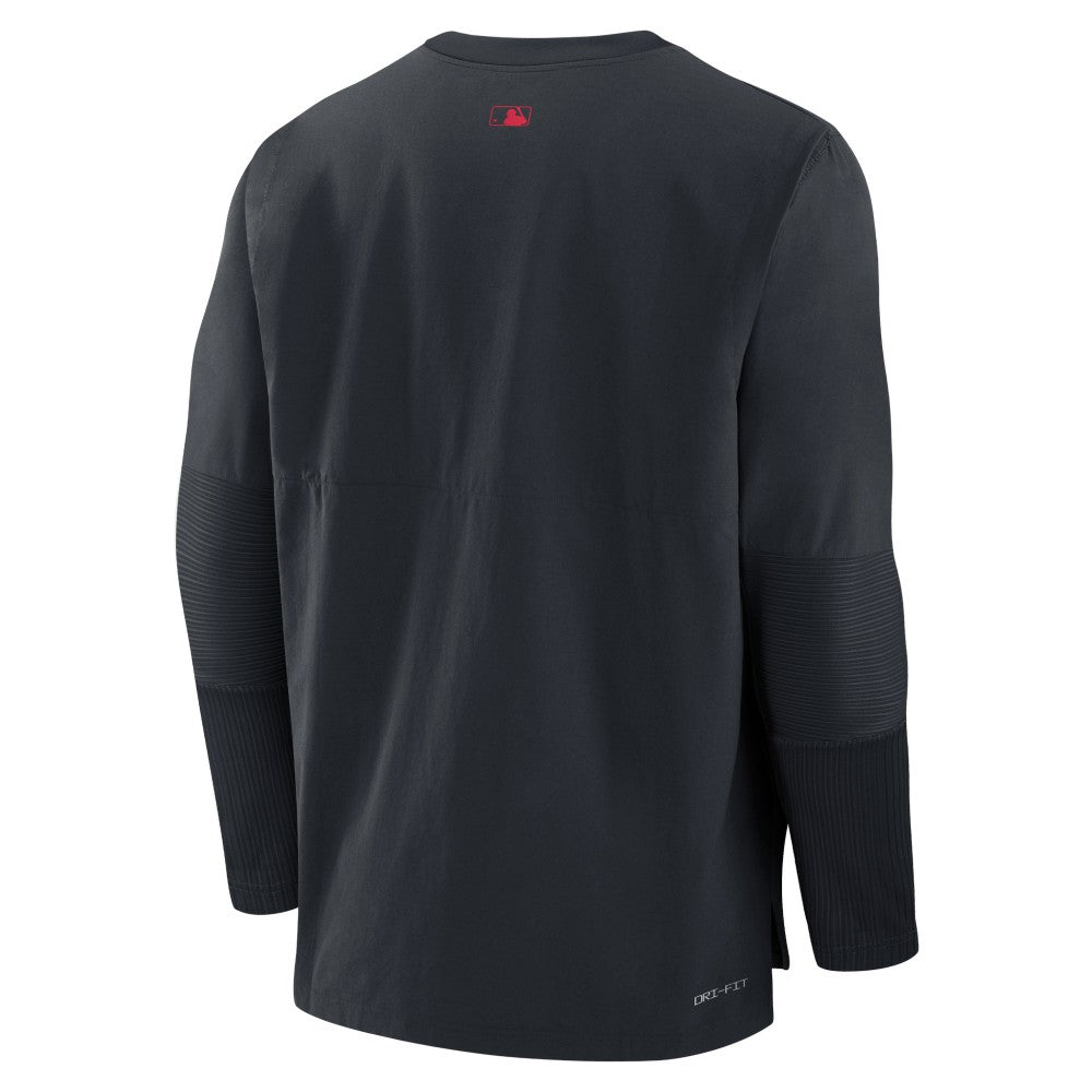 Cleveland Guardians Authentic Collection Player Dri-FIT Lightweight Pullover - Navy | Nike