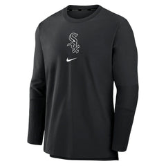 Chicago White Sox Authentic Collection Player Dri-FIT Lightweight Pullover - Black | Nike
