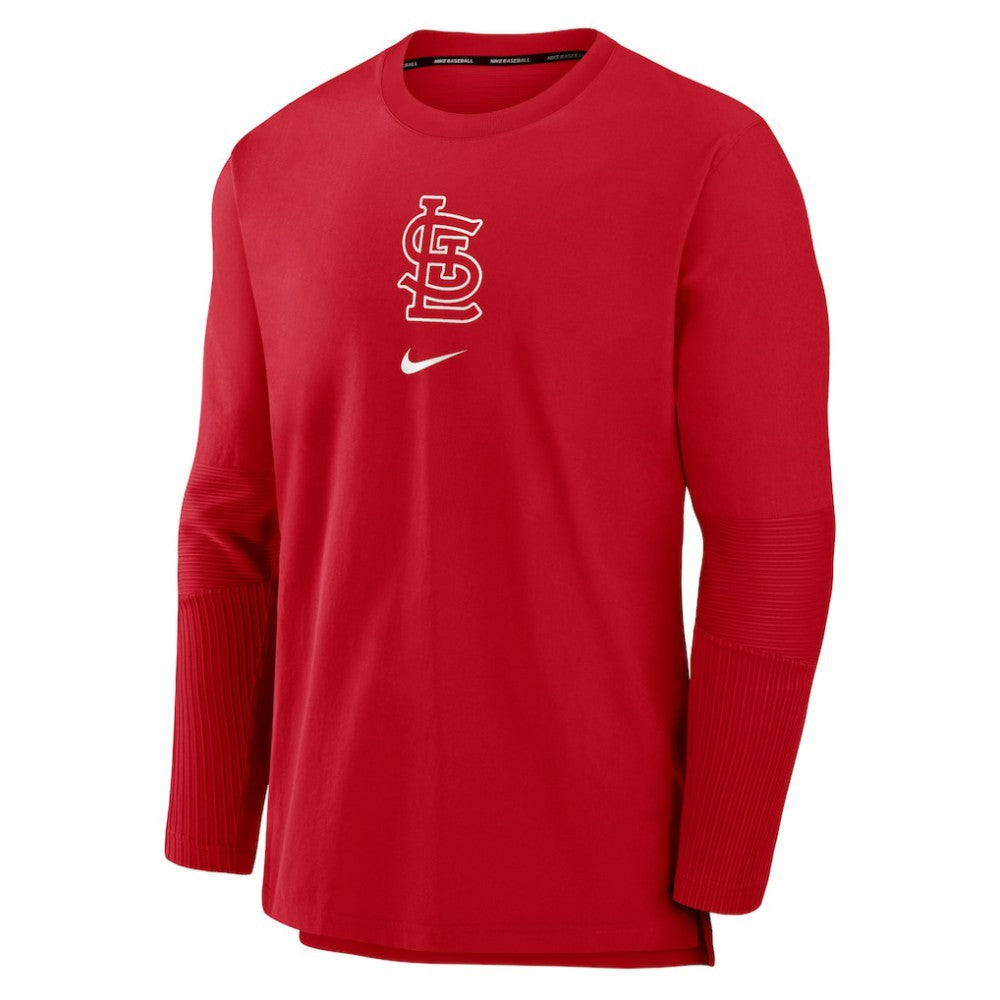 St. Louis Cardinals Authentic Collection Player Dri-FIT Lightweight Pullover - Red | Nike