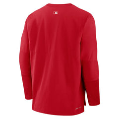 St. Louis Cardinals Authentic Collection Player Dri-FIT Lightweight Pullover - Red | Nike