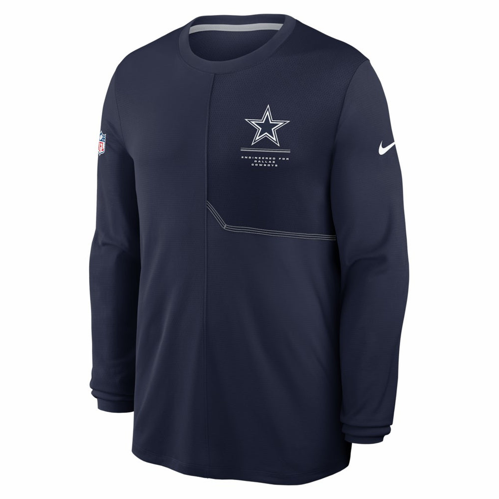 NFL Dallas Cowboys Sideline Coach UV Dri-FIT Long Sleeve Shirt