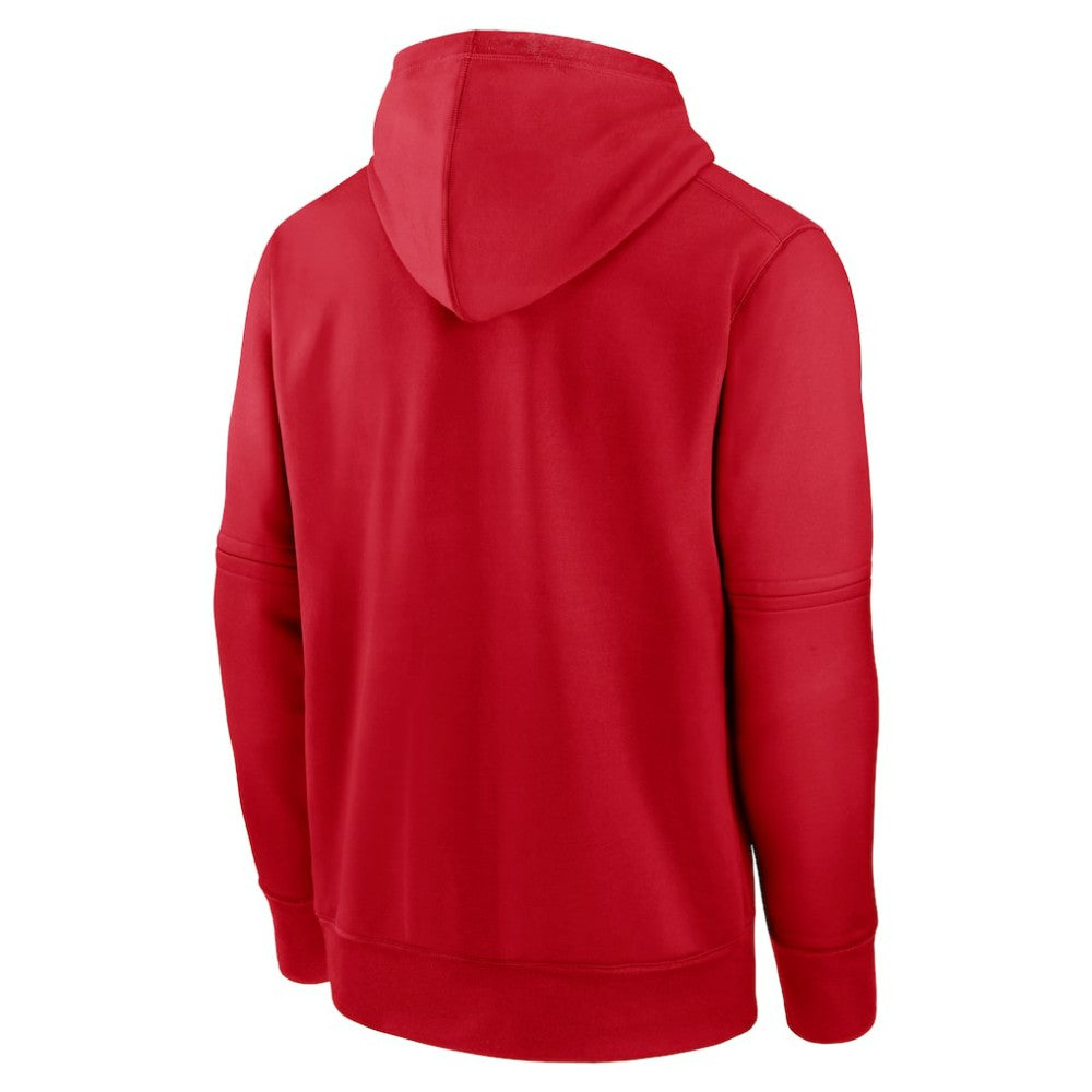 Los Angeles Angels Authentic Collection City Connect Practice Performance Pullover Hoodie - Red | Nike