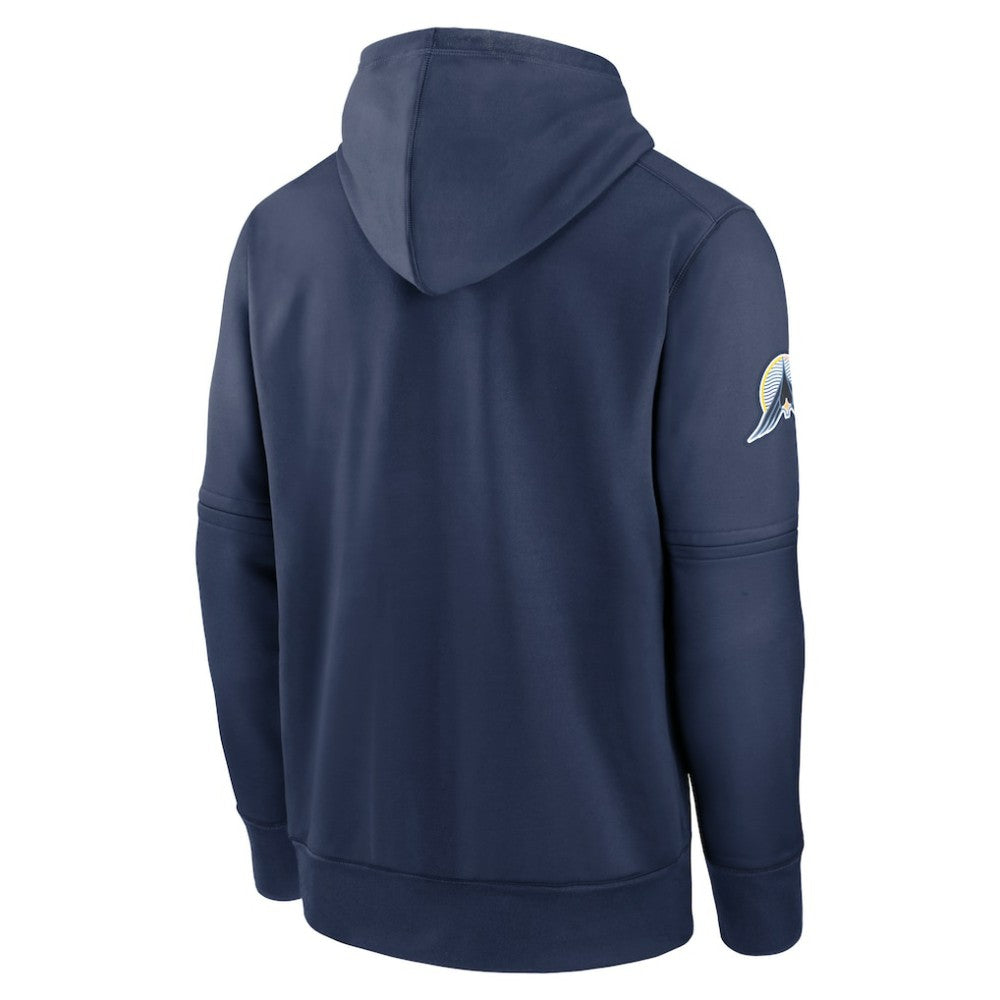 Minnesota Twins 2024 City Connect Authentic Collection Practice Performance Pullover Hoodie - Navy | Nike