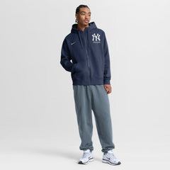 New York Yankees Primetime Lockup Full-Zip Hoodie - Navy | Nike