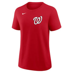 Dylan Crews Washington Nationals Women's Name & Number T-Shirt - Red | Nike