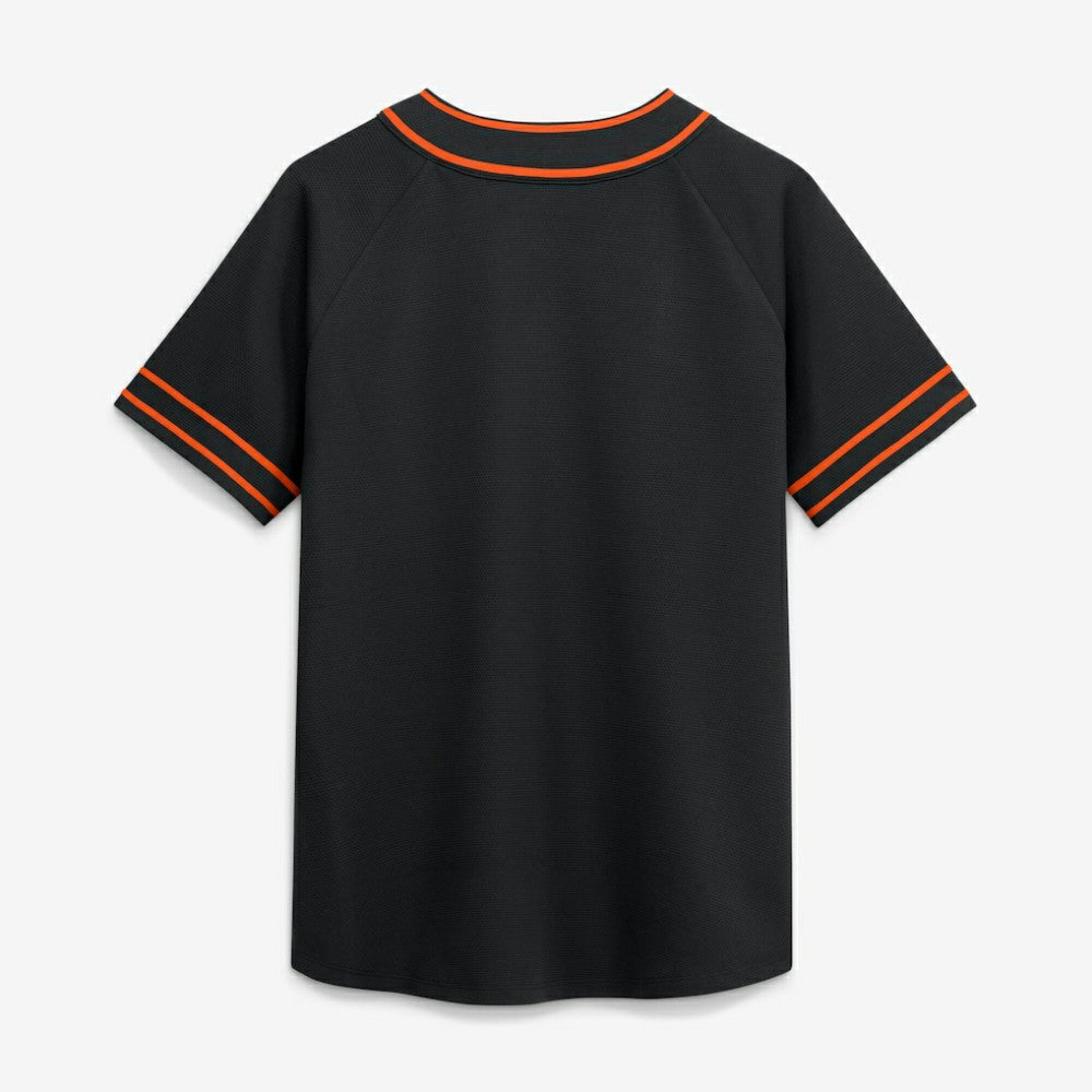 San Francisco Giants Women's Diva Race Ahead Raglan V-Neck T-Shirt - Black