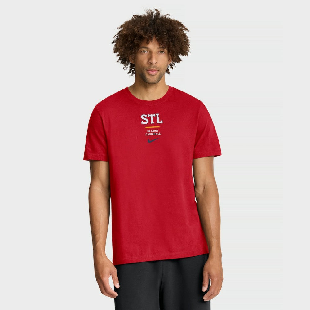 St. Louis Cardinals City Connect 2-Hit T-Shirt - Red | Nike