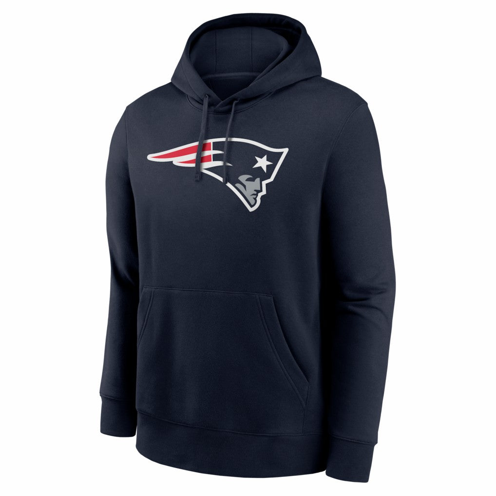 NFL New England Patriots Drake Maye  Player Name & Number Fleece Hoodie
