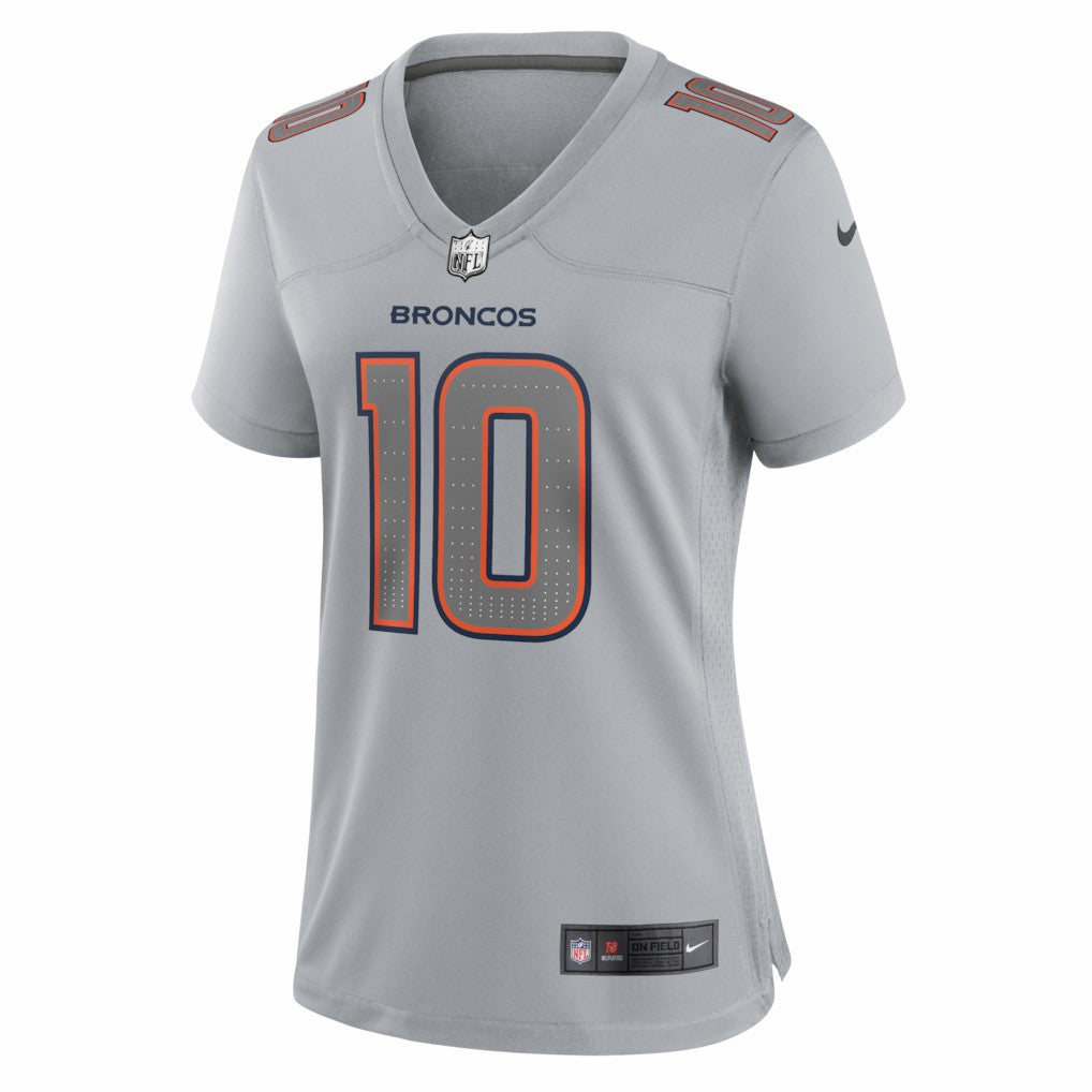 NFL Denver Broncos Bo Nix  Women's Fashion Atmosphere Fashion Game Jersey