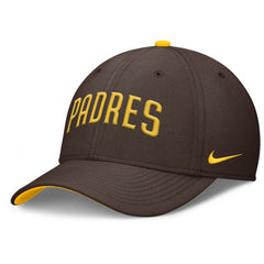 San Diego Padres Primetime Rise Dri-FIT Flex Hat - Brown | Nike