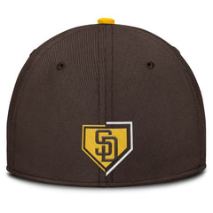 San Diego Padres Primetime Rise Dri-FIT Flex Hat - Brown | Nike