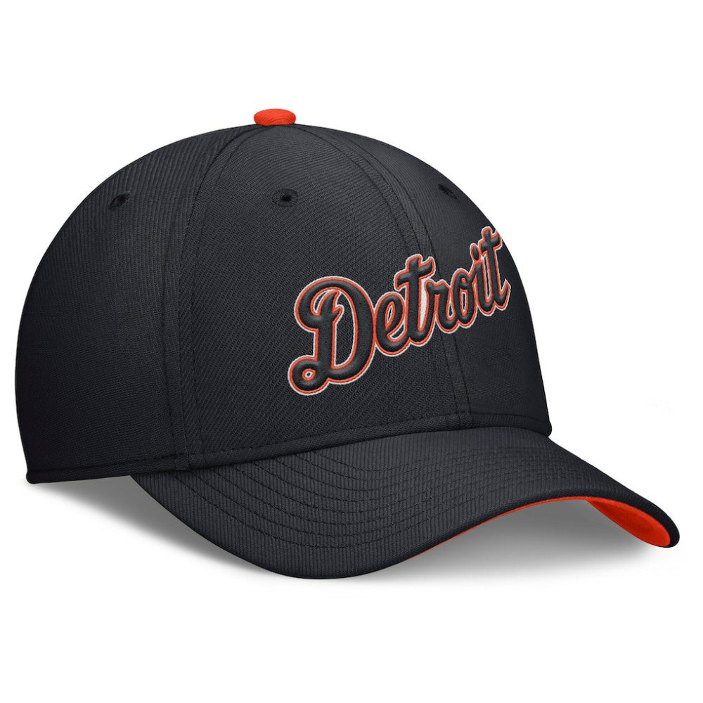 Detroit Tigers Primetime Rise Dri-FIT Flex Hat - Navy | Nike