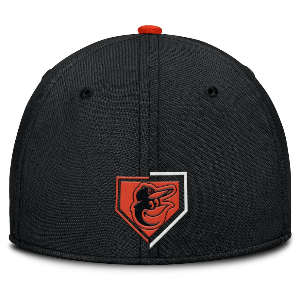 Baltimore Orioles Primetime Rise Dri-FIT Flex Hat - Black | Nike