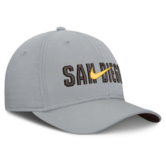 San Diego Padres Primetime Rise Dri-FIT Flex Hat - Gray | Nike