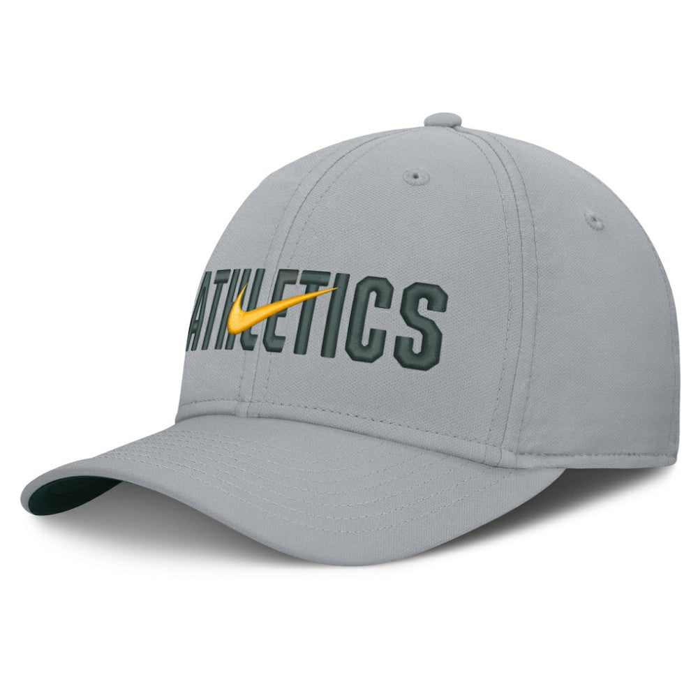 Athletics Primetime Rise Dri-FIT Flex Hat - Gray | Nike