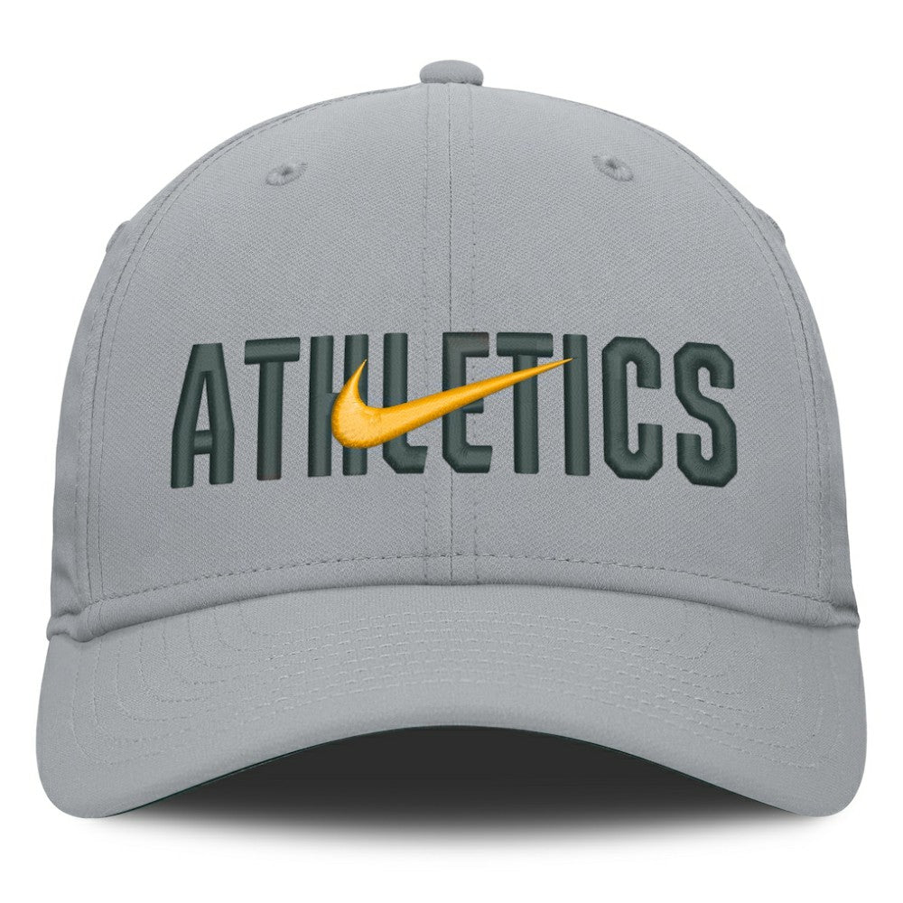 Athletics Primetime Rise Dri-FIT Flex Hat - Gray | Nike