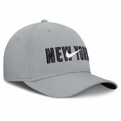 New York Yankees Primetime Rise Dri-FIT Flex Hat - Gray | Nike