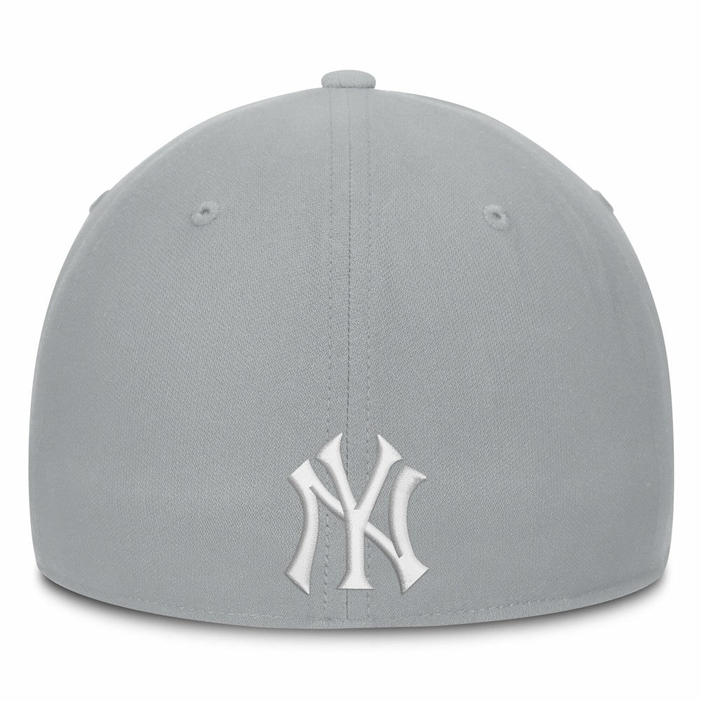 New York Yankees Primetime Rise Dri-FIT Flex Hat - Gray | Nike
