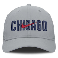Chicago Cubs Primetime Rise Dri-FIT Flex Hat - Gray | Nike