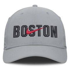 Boston Red Sox Primetime Rise Dri-FIT Flex Hat - Gray | Nike
