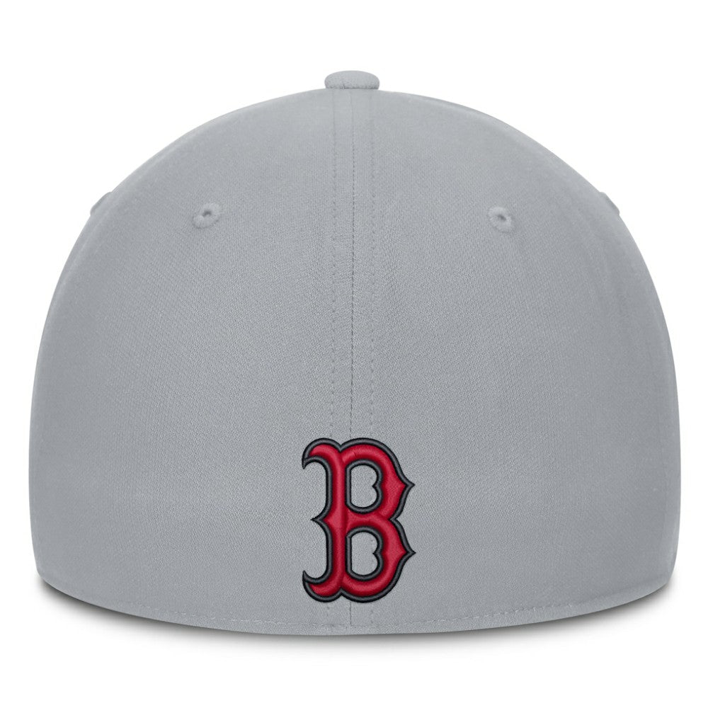 Boston Red Sox Primetime Rise Dri-FIT Flex Hat - Gray | Nike