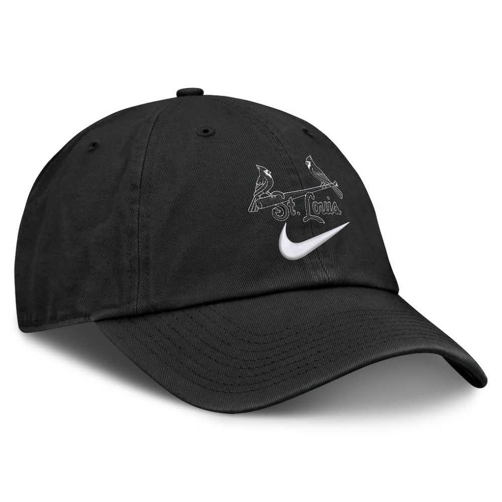 St. Louis Cardinals Primetime Club Adjustable Hat - Black | Nike