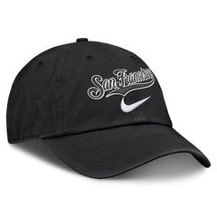 San Francisco Giants Primetime Club Adjustable Hat - Black | Nike