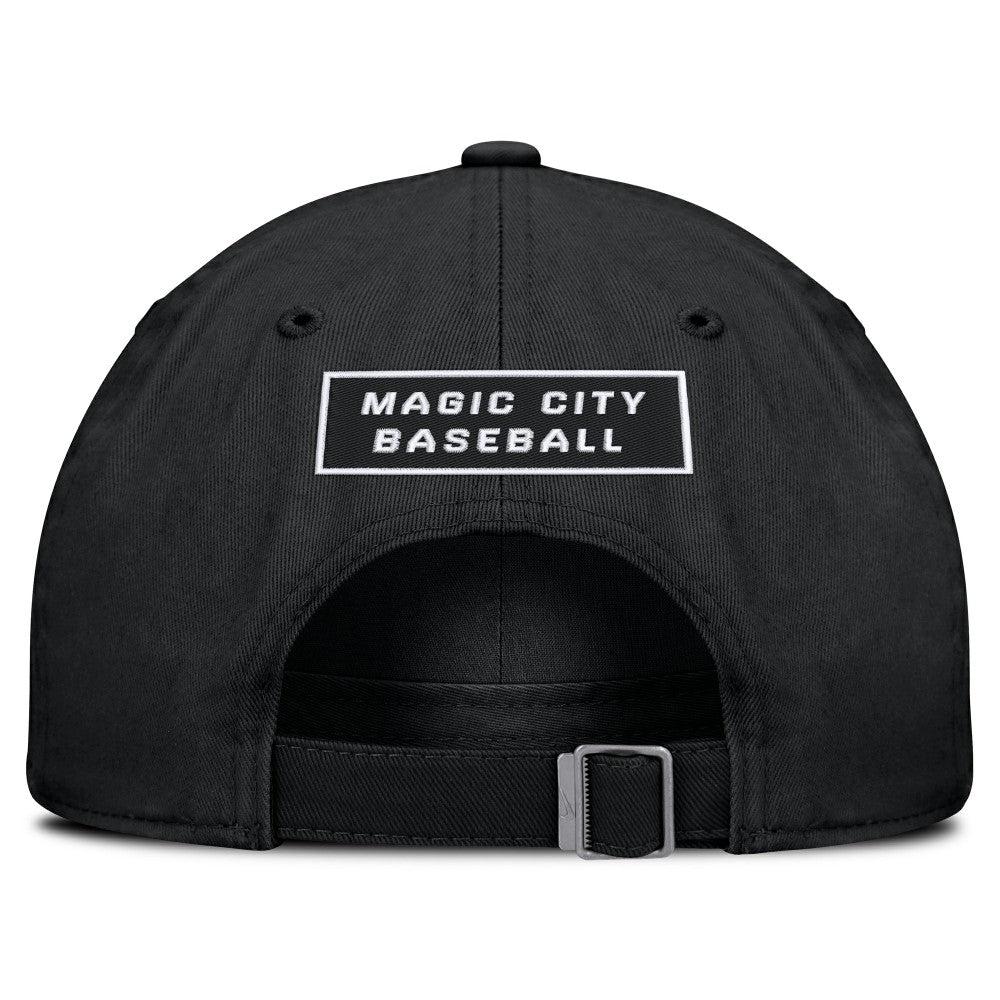 Miami Marlins Primetime Club Adjustable Hat - Black | Nike