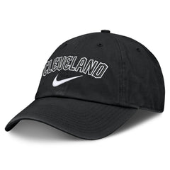 Cleveland Guardians Primetime Club Adjustable Hat - Black | Nike