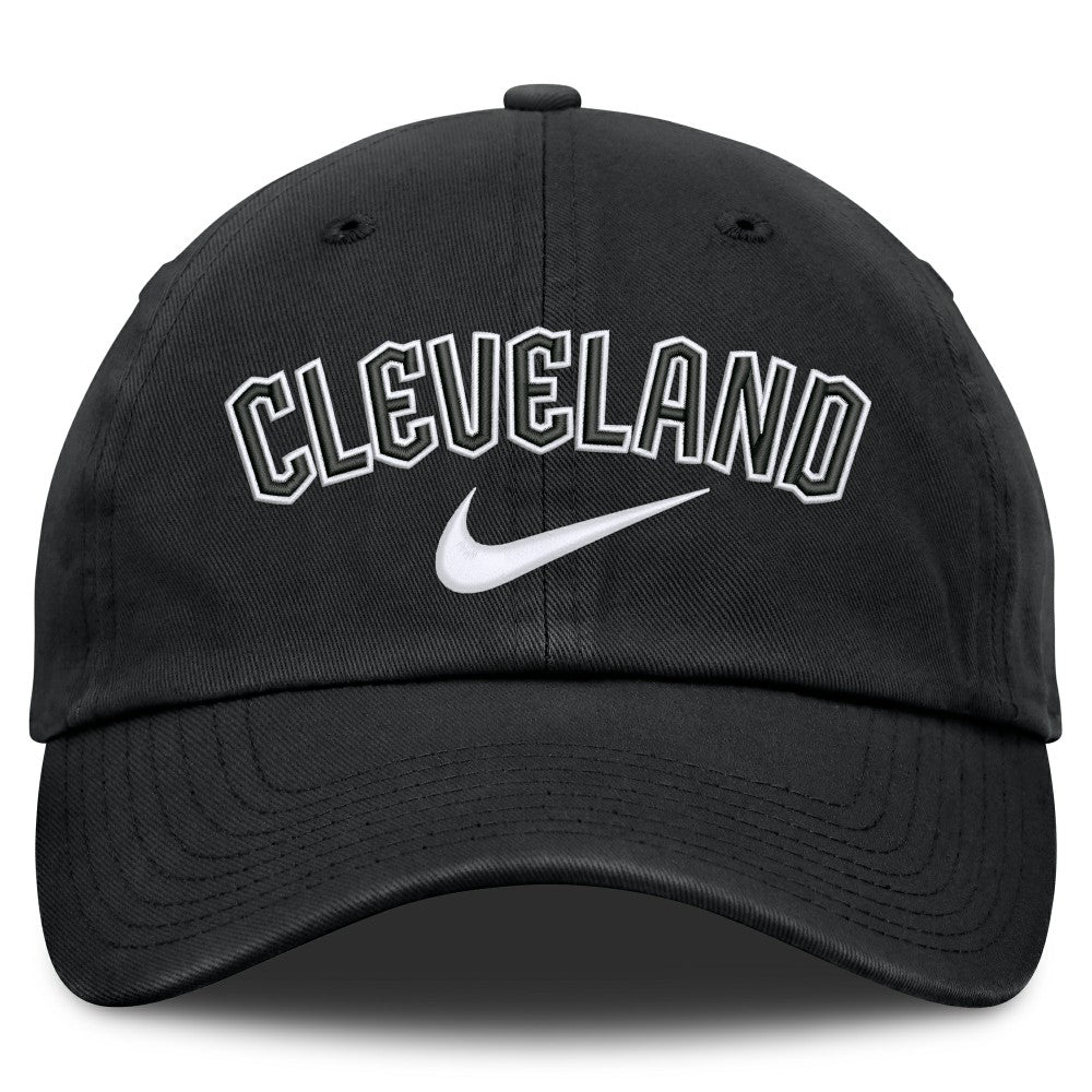 Cleveland Guardians Primetime Club Adjustable Hat - Black | Nike