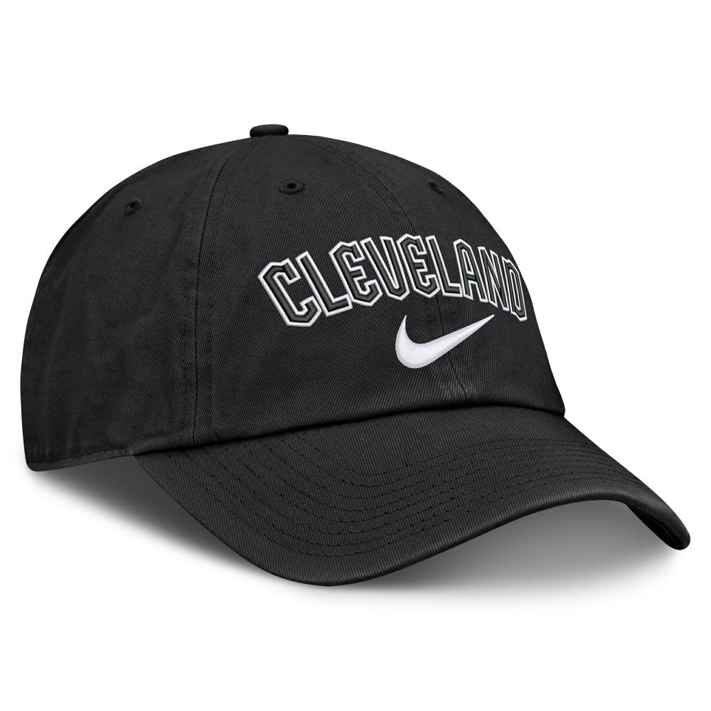 Cleveland Guardians Primetime Club Adjustable Hat - Black | Nike