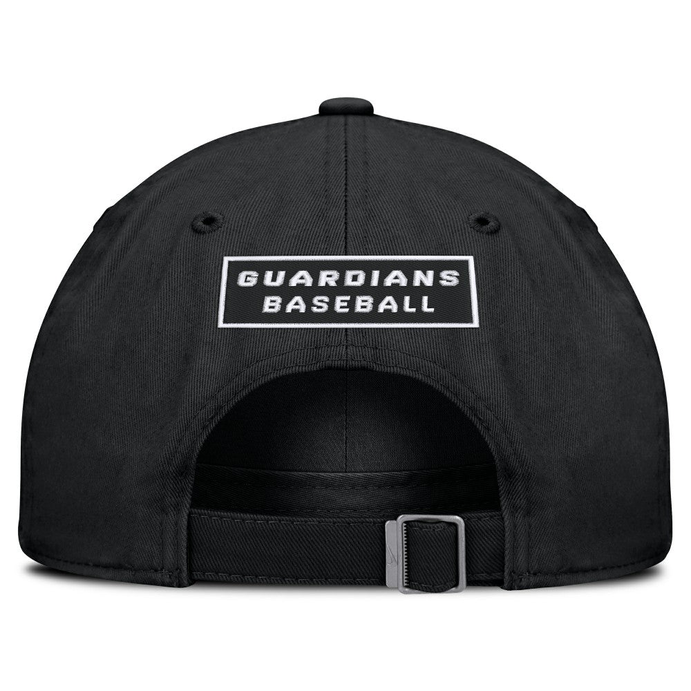 Cleveland Guardians Primetime Club Adjustable Hat - Black | Nike