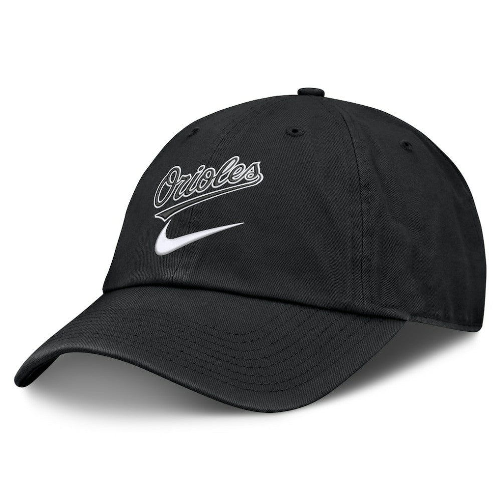 Baltimore Orioles Primetime Club Adjustable Hat - Black | Nike