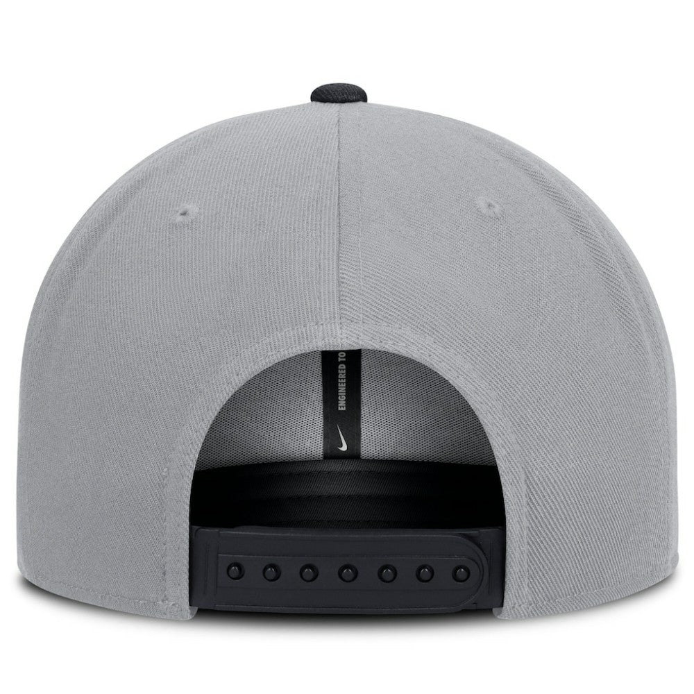 Seattle Mariners Primetime Pro Dri-FIT Snapback Hat - Gray/Navy | Nike