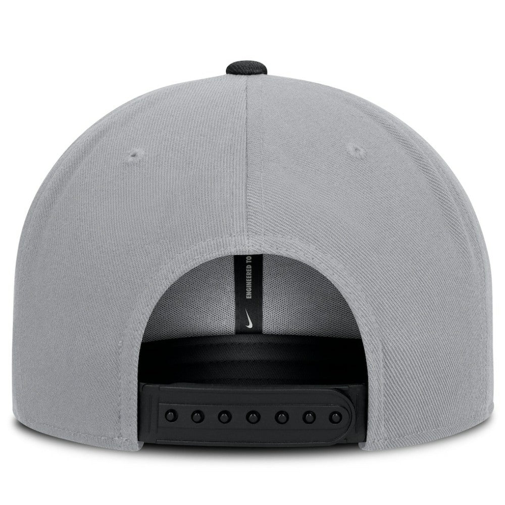 San Francisco Giants Primetime Pro Dri-FIT Snapback Hat - Gray/Black | Nike
