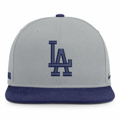 Los Angeles Dodgers Primetime Pro Dri-FIT Snapback Hat - Gray/Royal | Nike