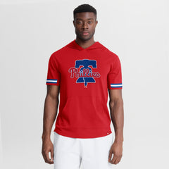 Philadelphia Phillies Optimal Play Hooded T-Shirt - Red