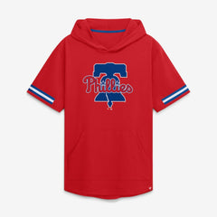 Philadelphia Phillies Optimal Play Hooded T-Shirt - Red