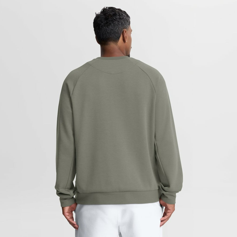 St. Louis Cardinals Statement Primary Raglan Dri-FIT Sweatshirt - Olive | Nike
