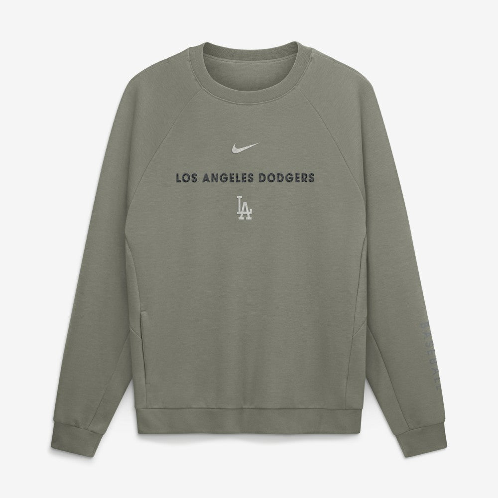 Los Angeles Dodgers Statement Primary Raglan Dri-FIT Sweatshirt - Olive | Nike