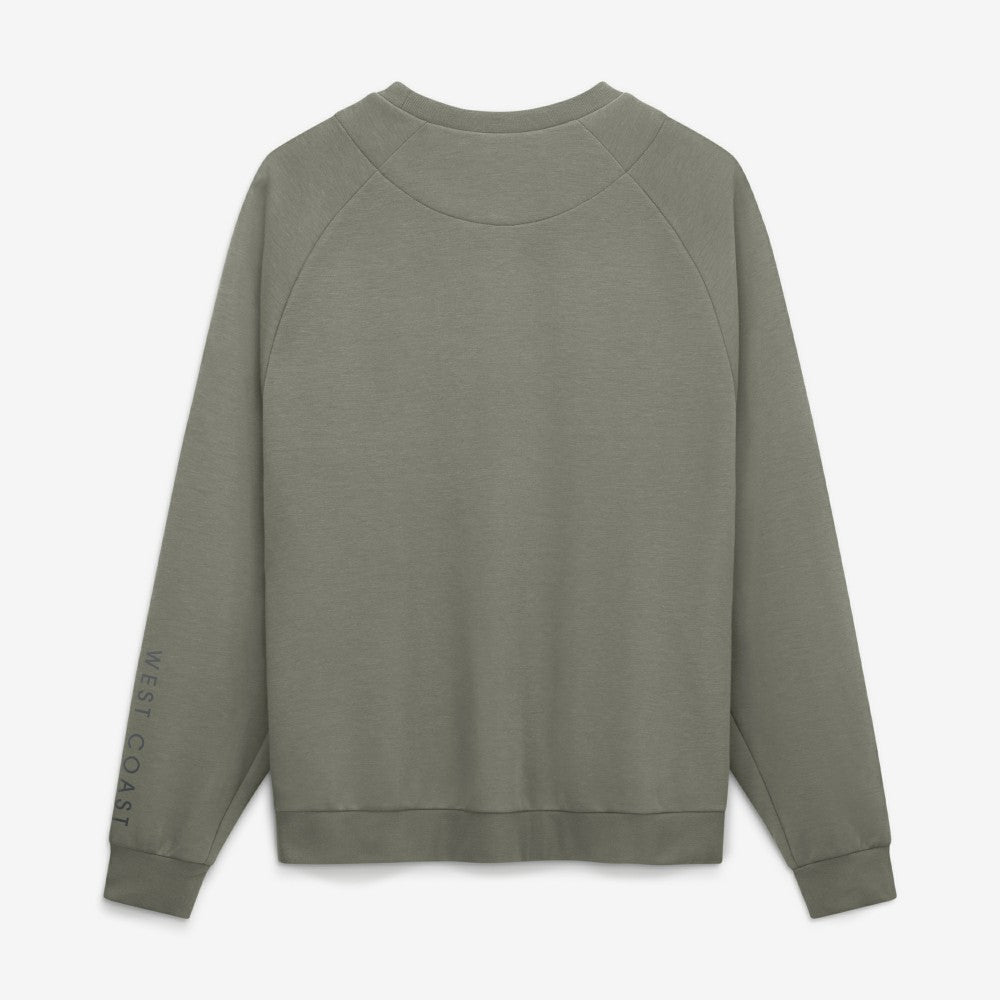 Los Angeles Dodgers Statement Primary Raglan Dri-FIT Sweatshirt - Olive | Nike