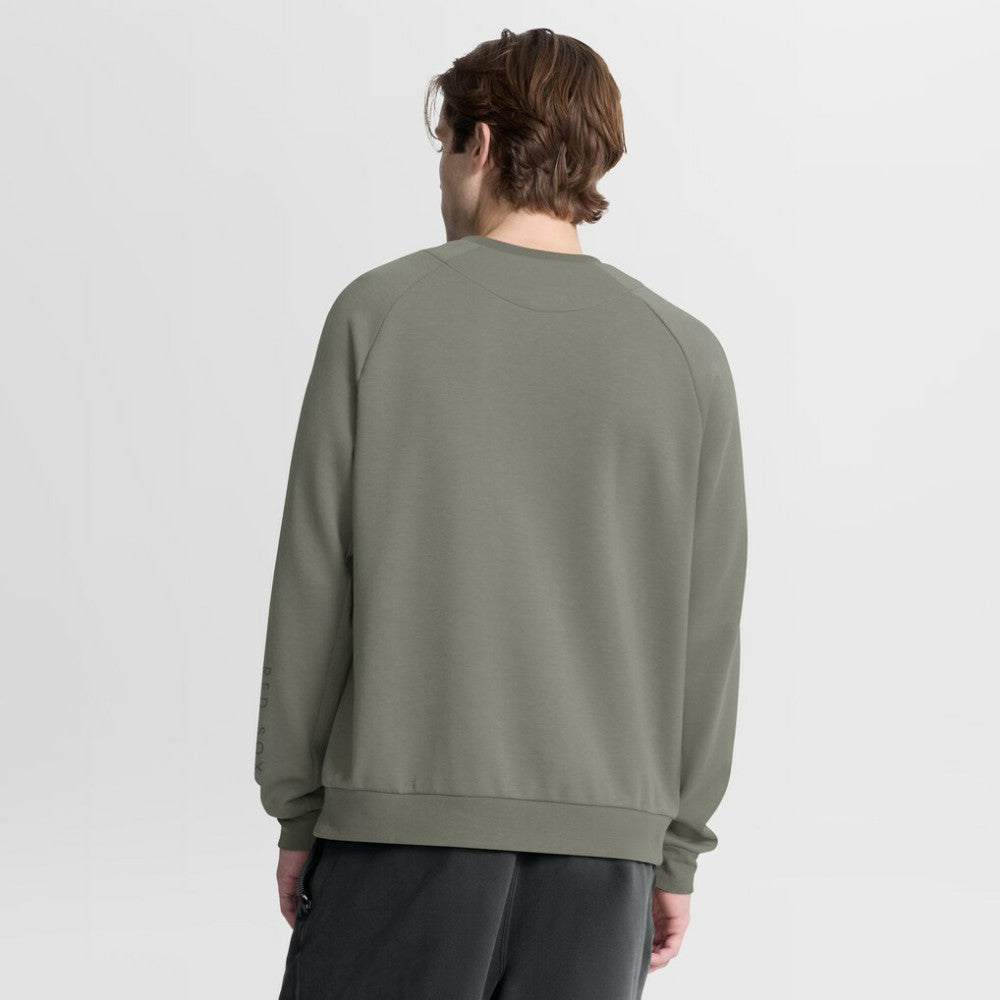 Boston Red Sox Statement Primary Raglan Dri-FIT Sweatshirt - Olive | Nike