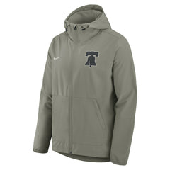 Philadelphia Phillies Unlimited Packable Full-Zip Hooded Jacket - Olive | Nike