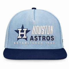 Houston Astros Twinbill Snapback Hat - Denim