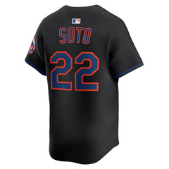 Juan Soto New York Mets Alternate Limited Jersey - Black | Nike